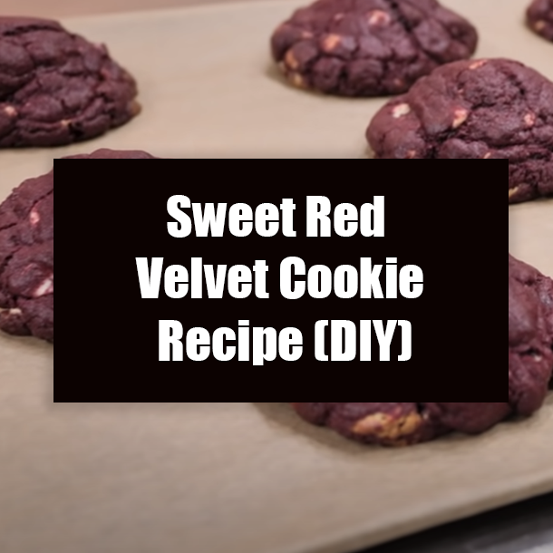 Sweet Red Velvet Cookie Recipe (DIY)