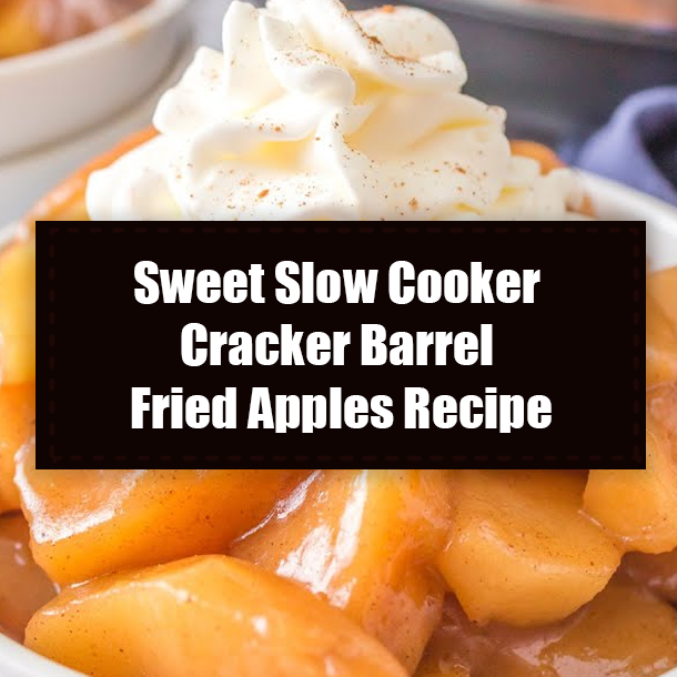 Sweet Slow Cooker Cracker Barrel Fried Apples Recipe
