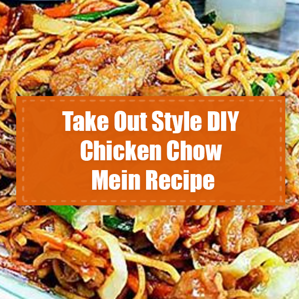 Take Out Style DIY Chicken Chow Mein Recipe