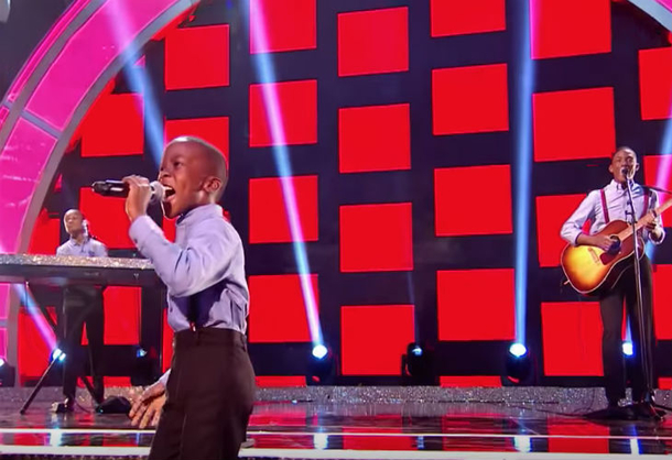 Talented Young Boy Performs Hard Classic Song, What He Does Halfway, Makes The Crowd Go Crazy! - picture 3