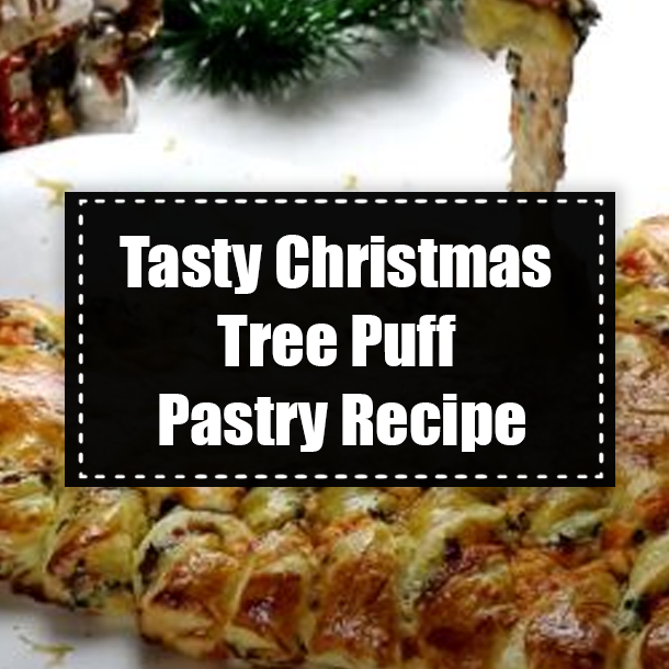 Tasty Christmas Tree Puff Pastry Recipe