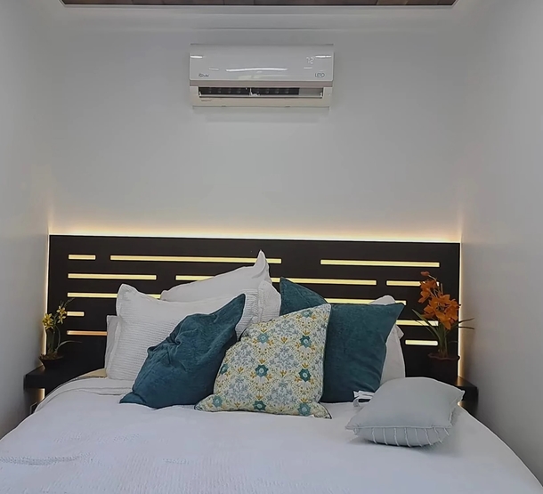 Teacher makes DIY container home, revamps the exterior, and transforms the interior with space-saving furniture - picture 10