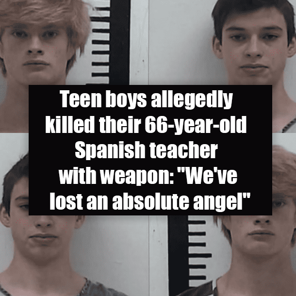 Teen boys allegedly killed their 66-year-old Spanish teacher with weapon: "We've lost an absolute angel"