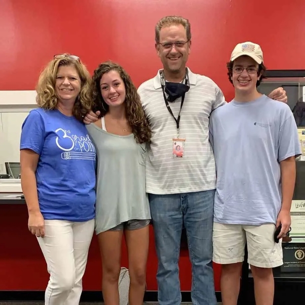 Teen give their stepfather the surprise of a lifetime with sweet proposal to legally adopt them - picture 2