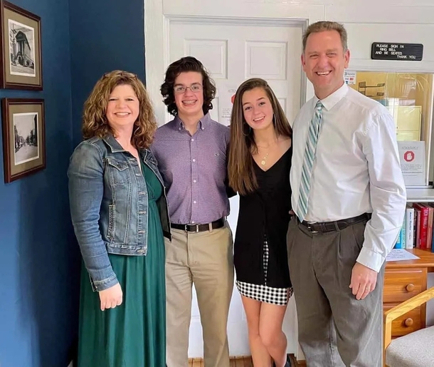 Teen give their stepfather the surprise of a lifetime with sweet proposal to legally adopt them - picture 6