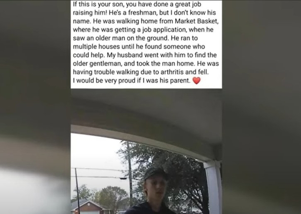Teen's Random Route Home Leads To Heroic Act Of Kindness - picture 3