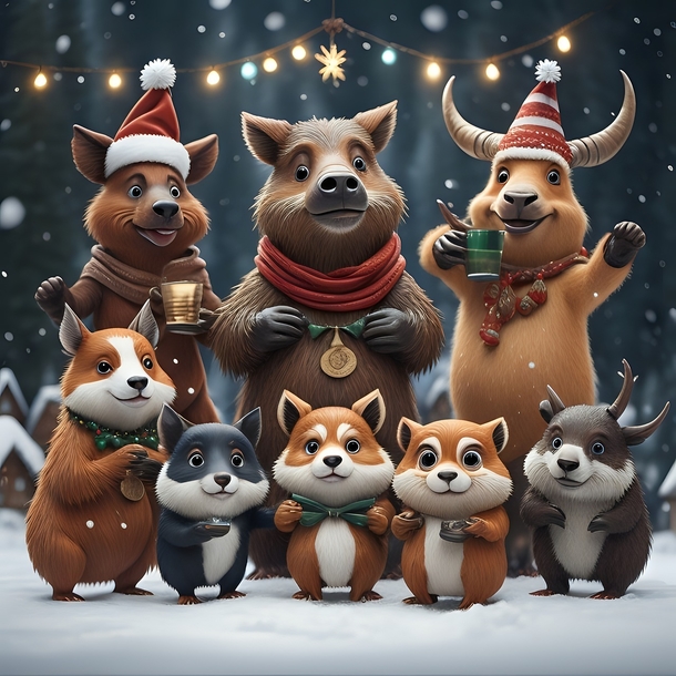 The 10 Cutest Christmas Animal Pictures You'll Ever See In 2023 - picture 5