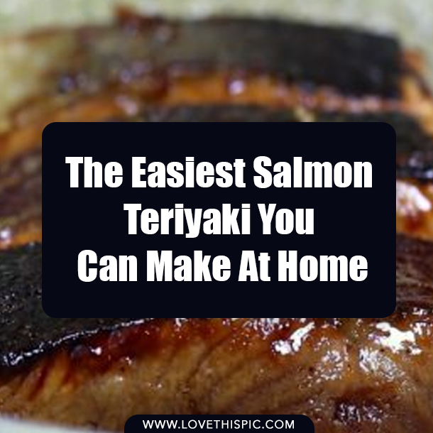 The Easiest Salmon Teriyaki You Can Make At Home