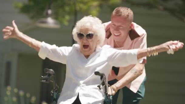 The Internet LOVES Macklemore’s Gift To His Grandma On Her 100th Birthday - picture 2