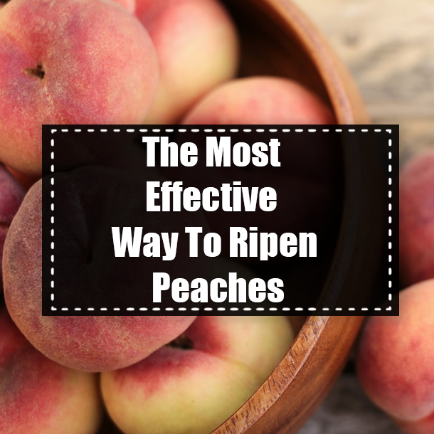 The Most Effective Way To Ripen Peaches