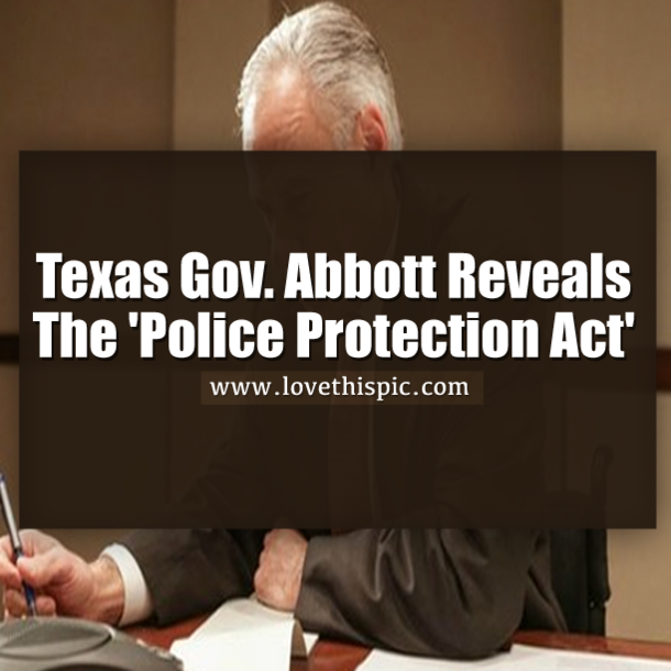 The Police Protection Act: Targeting A Police Officer Now Means Extremely Harsh Penalties In Texas