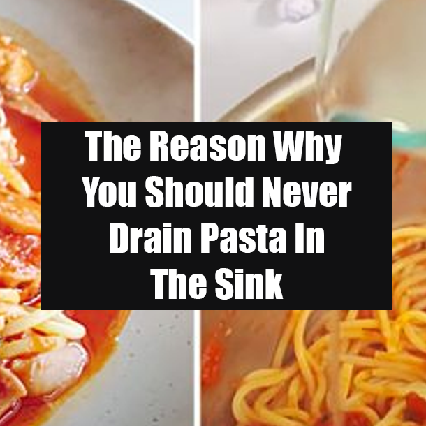 The Reason Why You Should Never Drain Pasta In The Sink