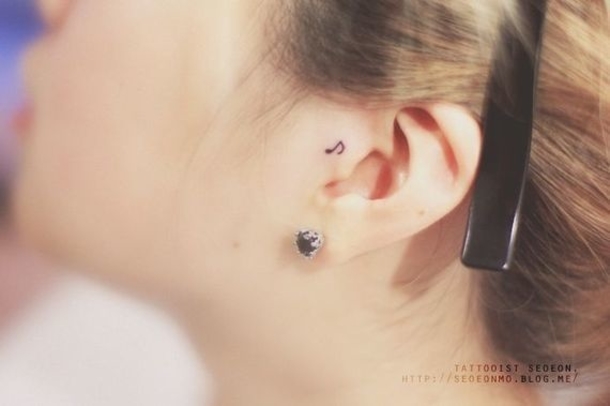 These 30 Tiny Tattoos Prove Bigger Is Not Always Better - picture 27