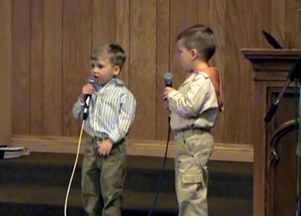 These Brothers' Version Of This Easter Classic, Had Everyone In The Congregation Laughing With Joy - picture 3