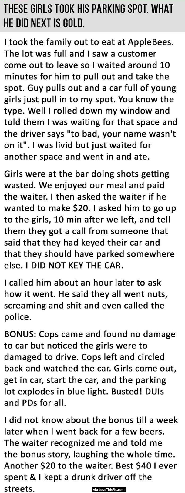 These Girls Took His Parking Spot But What He Did Next Is Gold