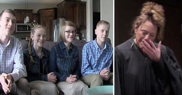 These Siblings Faced The Threat Of Being Separated. Judge Can't Stop Crying Once Couple Saves The Day - picture 2