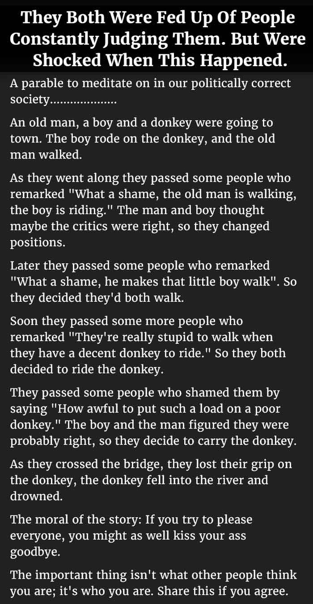 They Both Were Fed Up Of People Constantly Judging Them. But Were Shocked When This Happened.