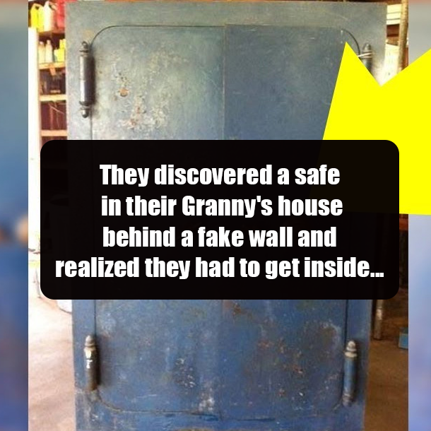 They discovered a safe in their Granny's house behind a fake wall and realized they had to get inside...