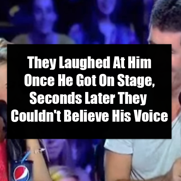 They Laughed At Him Once He Got On Stage, Seconds Later They Couldn't Believe His Voice