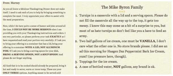 This Awkward Thanksgiving Letter Has Us Laughing For Turkey Day - picture 2
