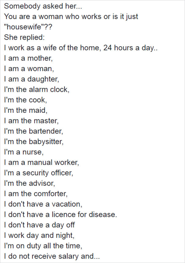 This Brutally Honest Post About Stay-At-Home Moms Was “Liked” Over 640,000 Times, But It Deserves More - picture 6