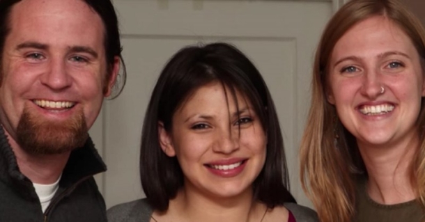 This couple wanted to meet the biological mother of their adopted baby. When the husband opened the door and saw her, he almost collapsed! - picture 7