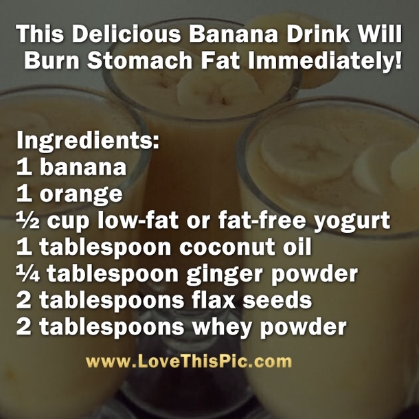 This Delicious Banana Drink Will Burn Stomach Fat Immediately! - picture 2