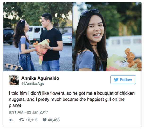 This Girl Said She Didn’t Like Flowers, So Her Boyfriend Bought Her A Bouquet Of Chicken Instead - picture 4