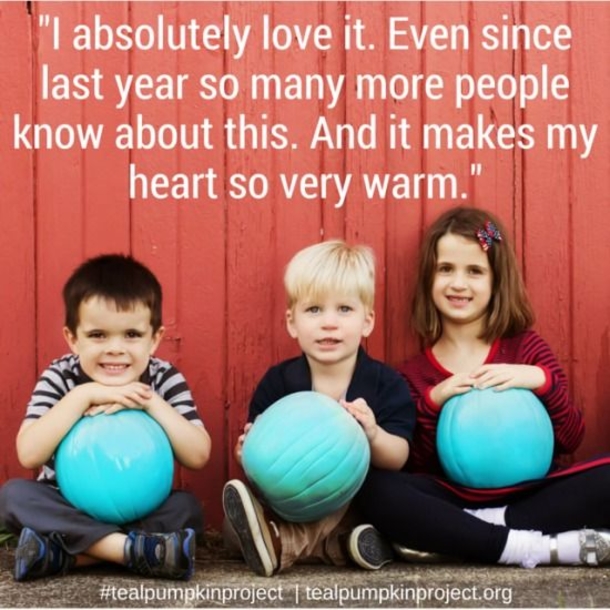 This Halloween, If You See A Teal Pumpkin On A Doorstep, This Is The Meaning Behind It - picture 2