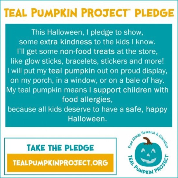 This Halloween, If You See A Teal Pumpkin On A Doorstep, This Is The Meaning Behind It - picture 5