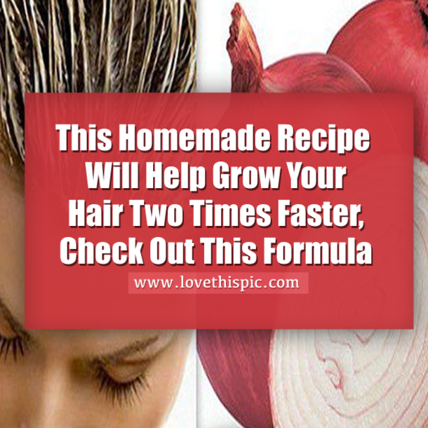 This Homemade Recipe Will Help Grow Your Hair Two Times Faster, Check Out This Formula