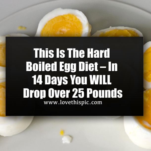 This Is The Hard Boiled Egg Diet – In 14 Days You WILL Drop Over 25 Pounds