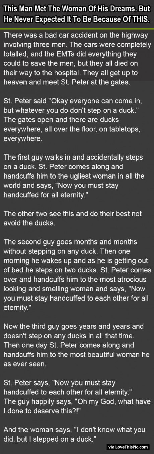This Man Met The Woman Of His Dreams But He Never Expected It To Be Because Of This