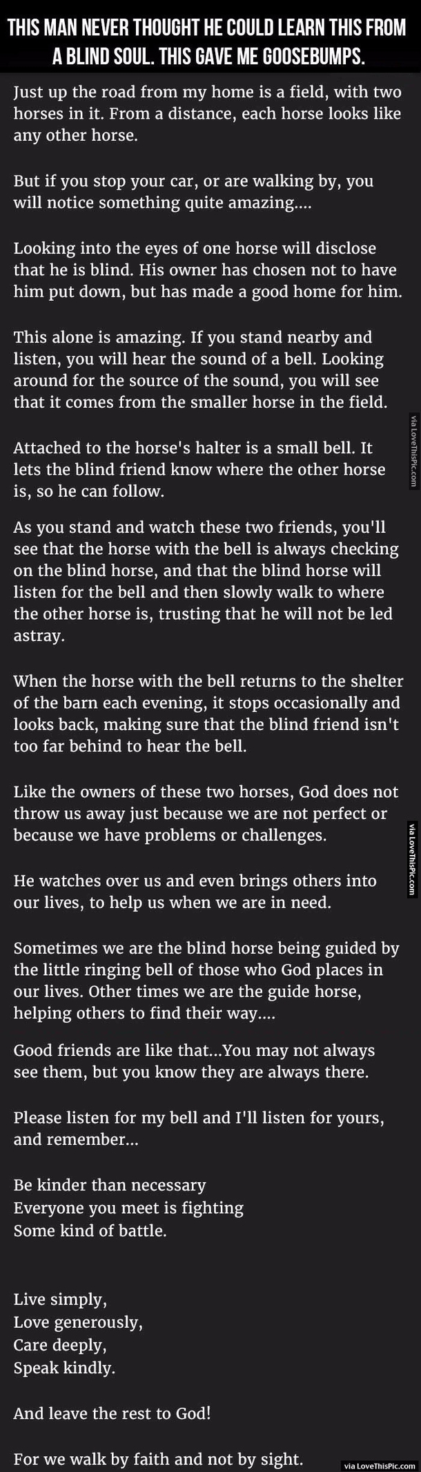 This Man Never Thought He Could Learn This From A Blind Soul. This Gave Me Goosebumps.