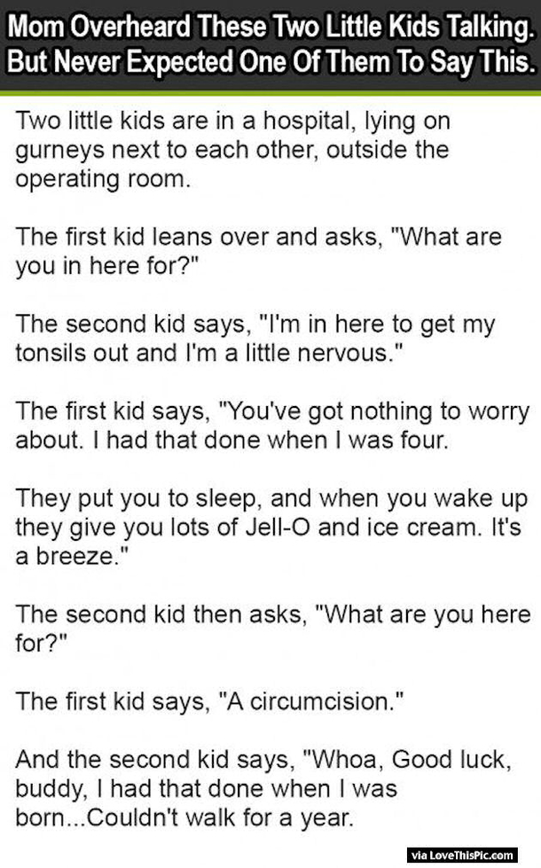 This Mom Overheard These Two Little Kids Talking But Never Expected One Of Them To Say This...