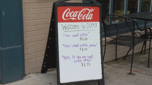 This Sign Outside A Local Coffee Shop Is Going Viral For Obvious Reasons... - picture 2