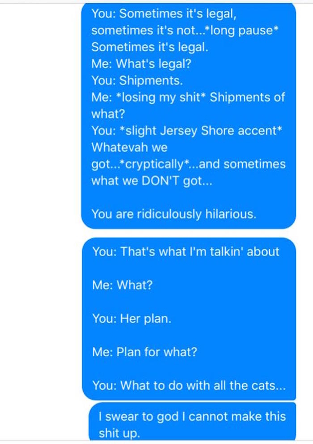This Wife Texts Her Husband Things He Says In His Sleep, These Texts Are Priceless - picture 6