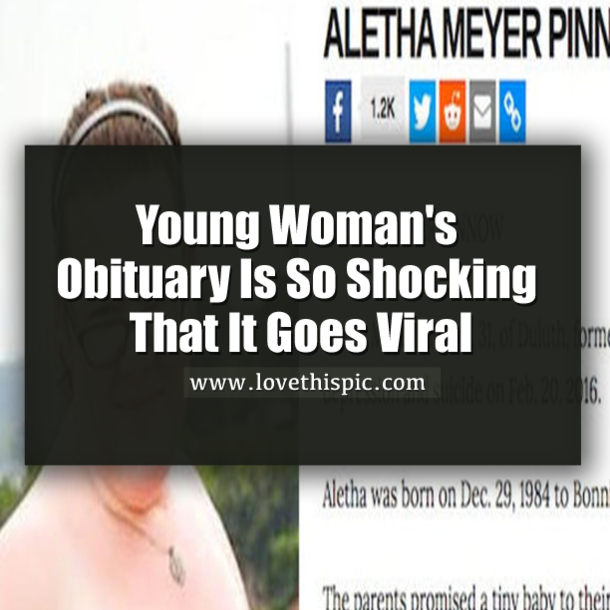 This Young Woman's Obituary Goes Viral