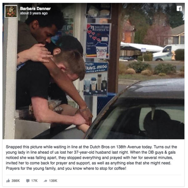 Three young men grab woman at drive-thru. Immediately, customer turns on camera and starts taking pictures - picture 2