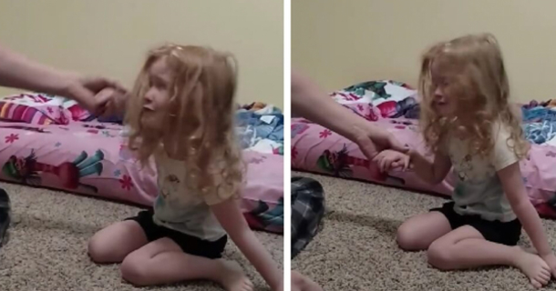 Toddler Loses Ability to Stand, Horrified Dad Speeds to ER. Doctors Find It In Hair, Immediately Know - picture 2