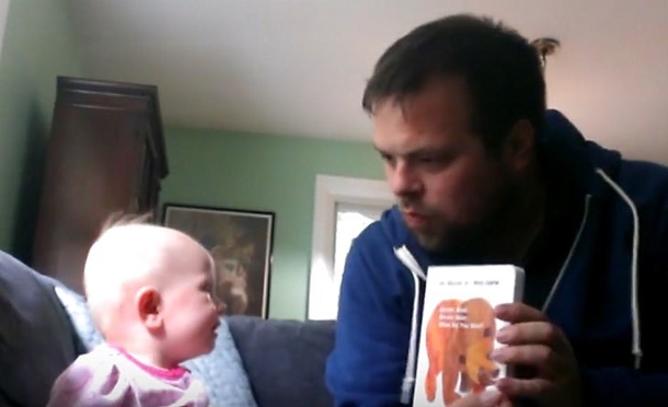 Toddler Sits Back As Uncle Read Her Favorite Book To Her. In Seconds, They Have The Internet Bursting With Laughter - picture 2
