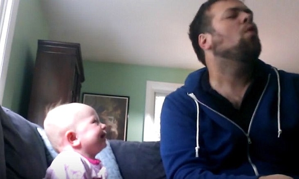 Toddler Sits Back As Uncle Read Her Favorite Book To Her. In Seconds, They Have The Internet Bursting With Laughter - picture 3
