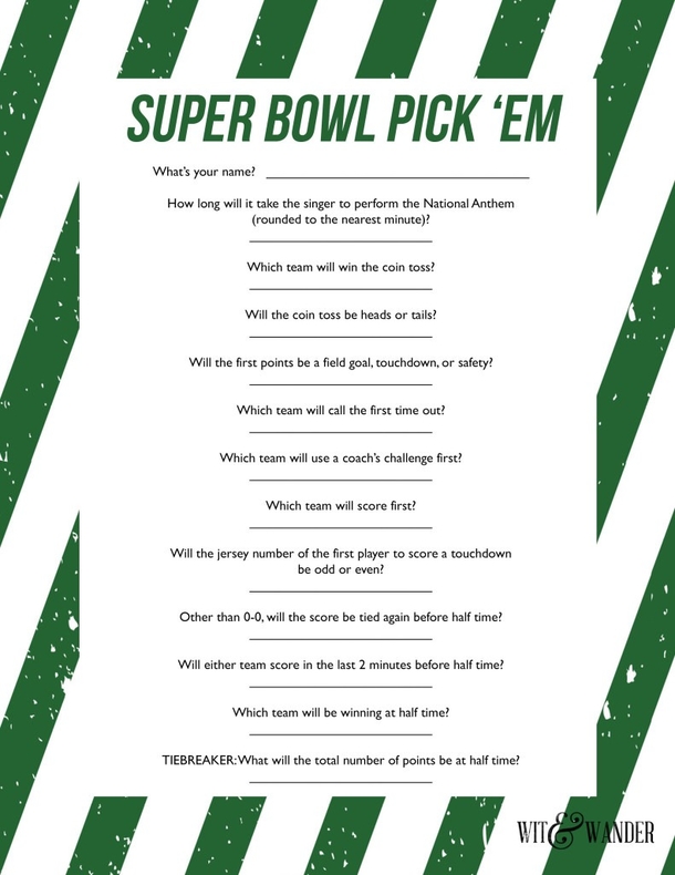 Top 10 Super Bowl Party Games You Can DIY And Everyone Will Enjoy - picture 3