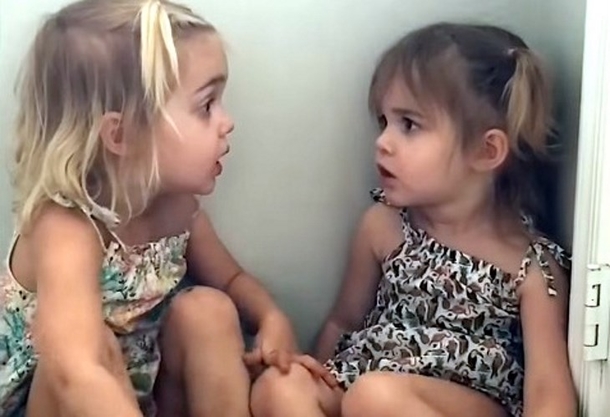 Twin Tells Her Sister She Wants To Be A Teacher, 2-year-old's Reply Has Internet Dying Of Laughter - picture 3