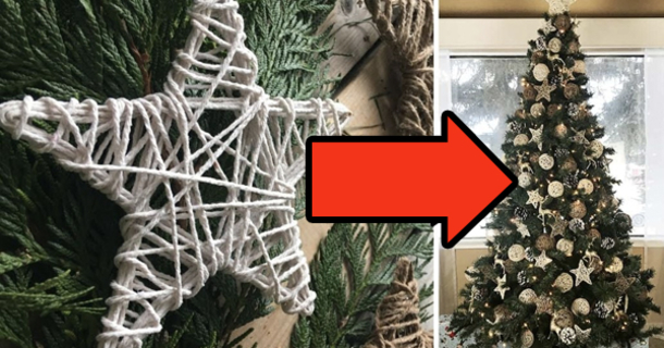 Twinkle Bright: DIY String Star Ornaments for Christmas - picture 2