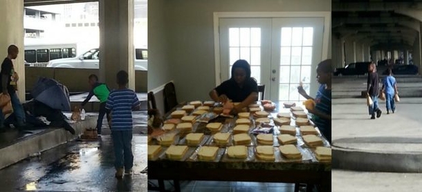 Two Black Kids Hand White Guys A Sack, Then He Sees What’s Written On It - picture 3