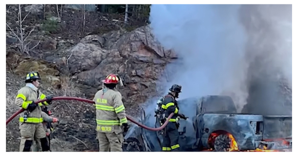 Two brothers pull driver from wreckage seconds before it bursts into flames on Easter weekend - picture 2