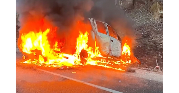 Two brothers pull driver from wreckage seconds before it bursts into flames on Easter weekend - picture 3