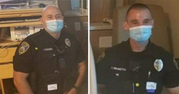 Two cops deliver baby in parking lot when Mother can’t make it to hospital - picture 2