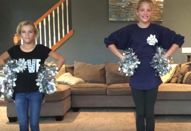 Two Sisters Get Ready To Perform Routine, Unaware Their Kid Brother Is Only A Moment Away From Stealing The Show - picture 2